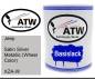 Preview: Jeep, Satin Silver Metallic (Wheel Color), XZA-W: 1L Lackdose, von ATW Autoteile West.